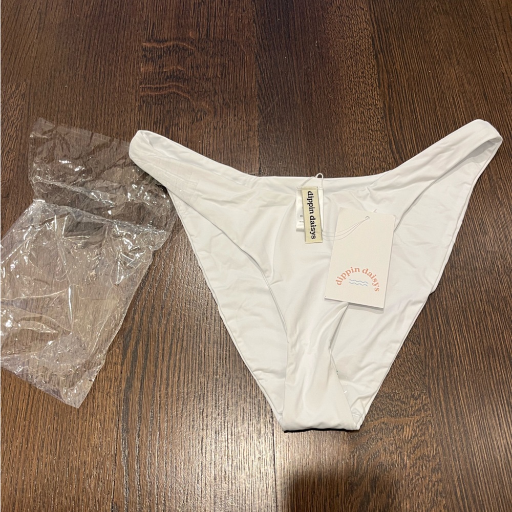 Dippin' Daisy's White Bikini Swimwear